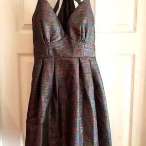 Minuet Cocktail Dress* Small* Multicolored